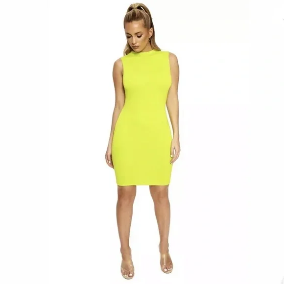 edikted gaia gathered mini dress Edikted Women's Gala Fold Over Gathered Mesh Mini Dress
